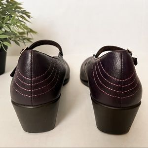 Vionic | Shoes | Vionic Amelia Mary Jane Wedge Purple | Poshmark